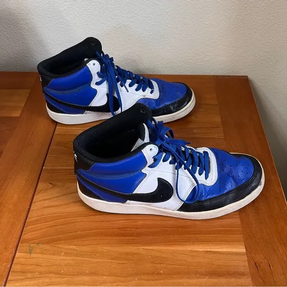 NIKE mid vision men’s NBA court athletic shoes size 9.5