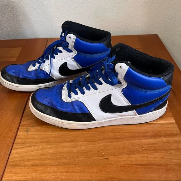 NIKE mid vision men’s NBA court athletic shoes size 9.5