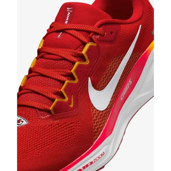 Nike NFL Zoom Pegasus 41 Kansas City Chiefs Running Shoes Men’s Size 10.5
