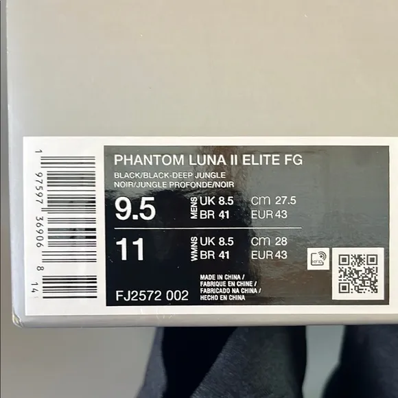 Nike Phantom Luna II Elite FG ‘Shadow Pack’