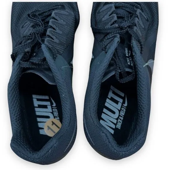 Nike Rival Multi Track &amp;‎ Field ShoesMen's 11  Black Tool Spikes DC8749-001