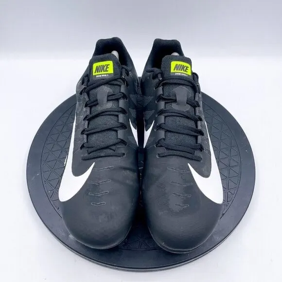 Nike Rival S 9 Size 12 Track Shoe Black/White 907564-017