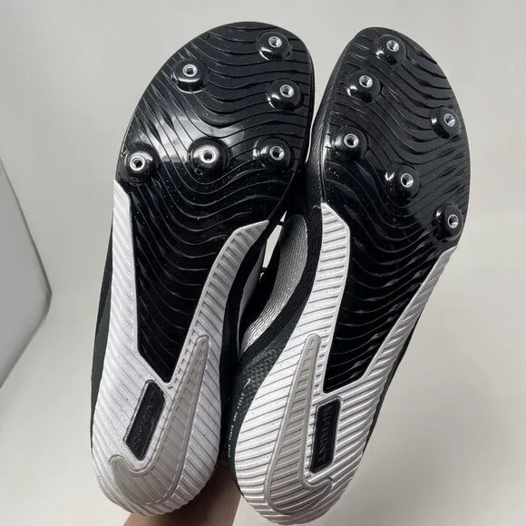 Nike Rival Sprint Track &amp; Field Sprinting Spikes Mens 13 Black DC8753 Shoes