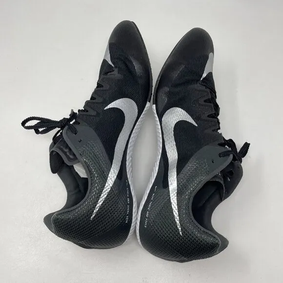 Nike Rival Sprint Track &amp; Field Sprinting Spikes Mens 13 Black DC8753 Shoes