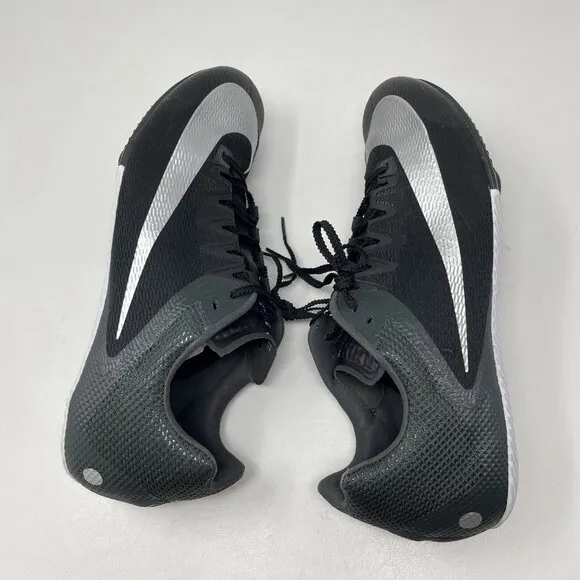 Nike Rival Sprint Track &amp; Field Sprinting Spikes Mens 13 Black DC8753 Shoes