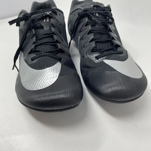 Nike Rival Sprint Track &amp; Field Sprinting Spikes Mens 13 Black DC8753 Shoes