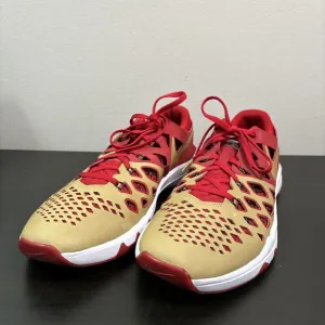 Nike San Francisco 49ers Sneakers Size Men's 12 Train Speed 4 Amp NFL Shoes