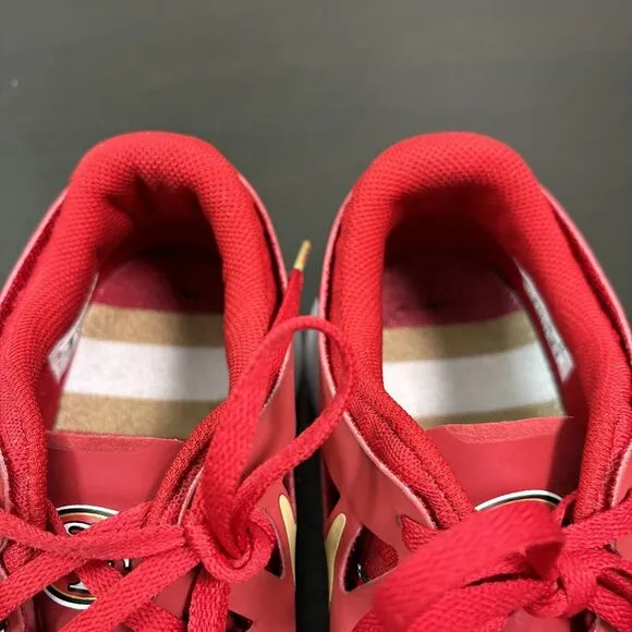 Nike San Francisco 49ers Sneakers Size Men's 12 Train Speed 4 Amp NFL Shoes