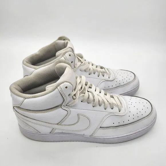NIKE Shoes Mens 13 Court Vision Mid Basketball Sneakers CD5466-100