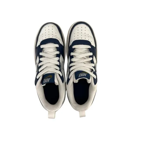 Nike Shoes Nike Court Borough Low White Blue Sneakers Size Youth 4