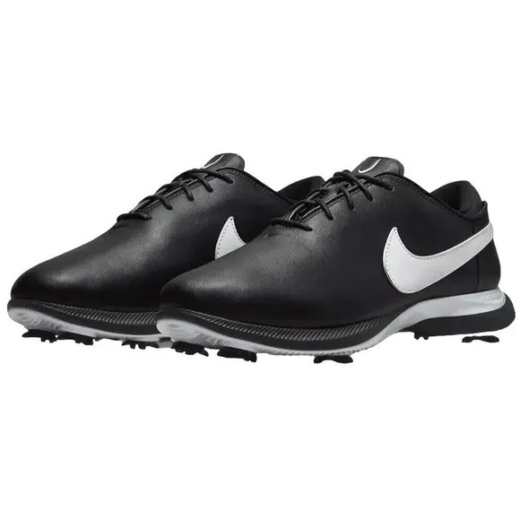 Nike Size 7.5  GolfAir Zoom Victory Tour 2 Mens Shoes Black White New DJ6569-001