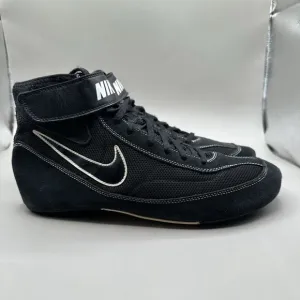 Nike Speed Sweep VII Wrestling Shoes 366683-001 Black Men's Size 11.5 US