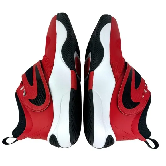 Nike Team Hustle D 11 Kids Youth Size 7Y Red Basketball Shoes DV8996-602 New