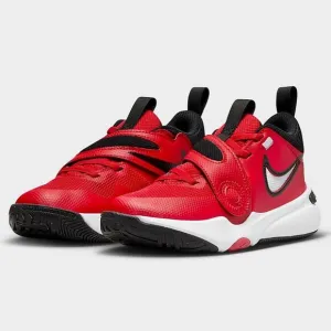 Nike Team Hustle D 11 Kids Youth Size 7Y Red Basketball Shoes DV8996-602 New