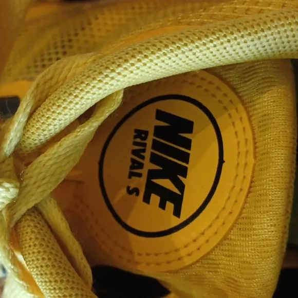 Nike Track Running Shoes, Rival S, golden yellow,  sz 12