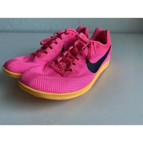 Nike Track Shoes Rival Distance Hyper Pink Running DC8725-600 Men’s Sz 9