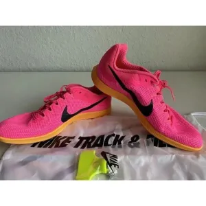 Nike Track Shoes Rival Distance Hyper Pink Running DC8725-600 Men’s Sz 9