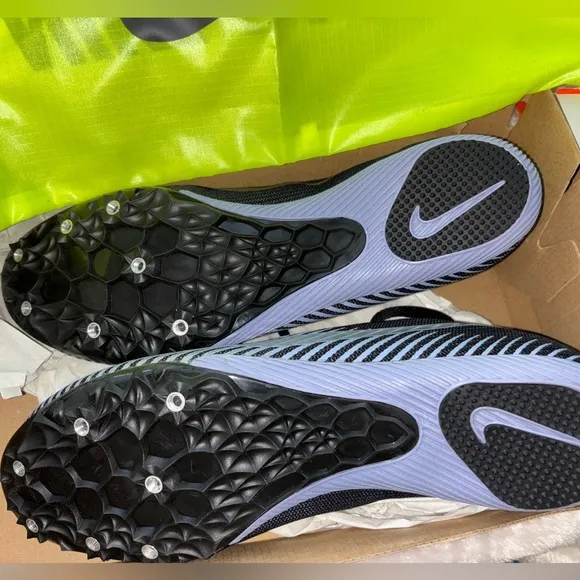 Nike Unisex Black Zoom Rival M9 Racing Shoes NIB