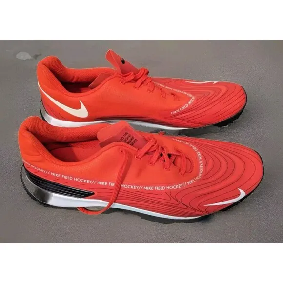Nike Vapor Drive Turf Cleats Field Hockey Red Shoes Men's Size 14
