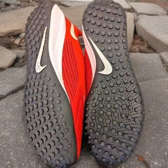 Nike Vapor Drive Turf Cleats Field Hockey Red Shoes Men's Size 14
