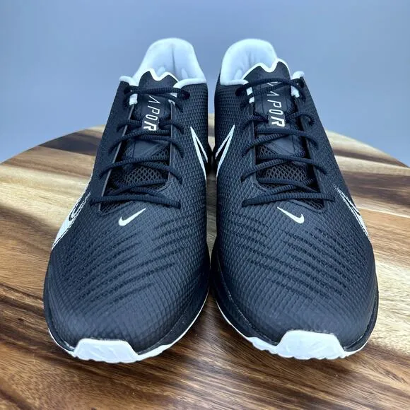 Nike Vapor Edge Pro Turf Football Mens Size 13.5 Black White Shoes CD0086 001