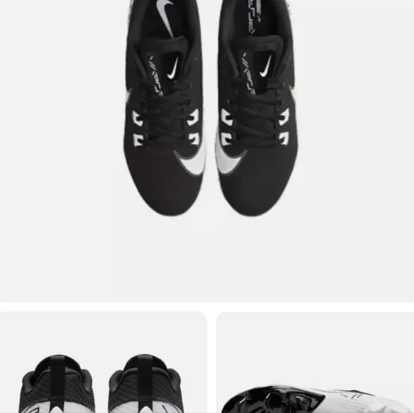 Nike Vapor Edge Speed 360 2 Black White mens shoes size9 New