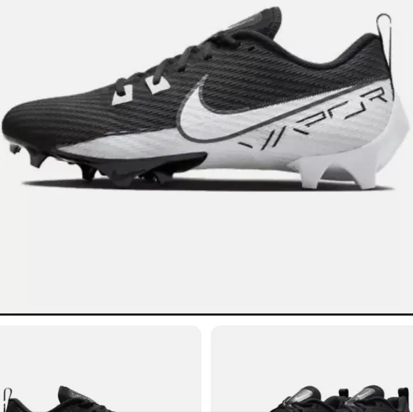 Nike Vapor Edge Speed 360 2 Black White mens shoes size9 New