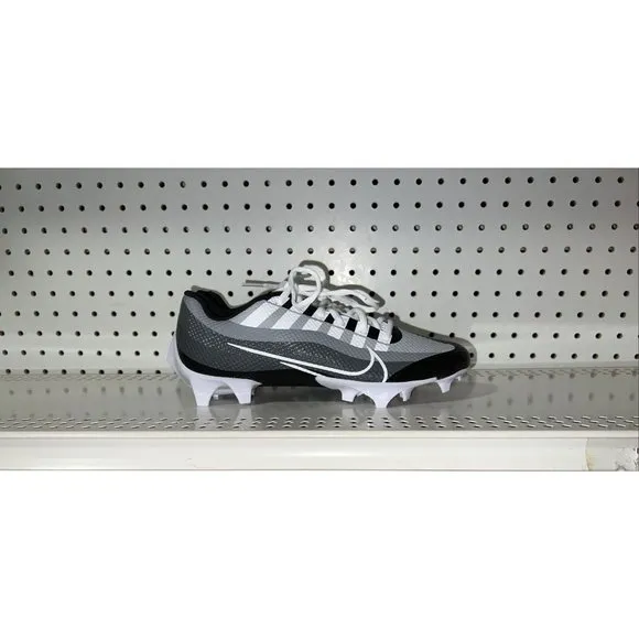 Nike Vapor Edge Speed 360 Mens Football Cleats Size 8 Gray Black White