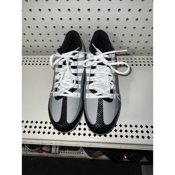 Nike Vapor Edge Speed 360 Mens Football Cleats Size 8 Gray Black White