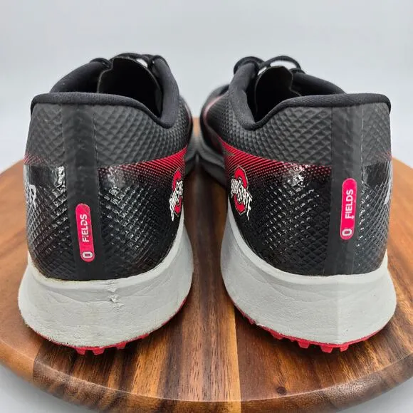 Nike Vapor Edge Turf Shoes Men's 12.5 Black Red Ohio State Athletic Sneakers