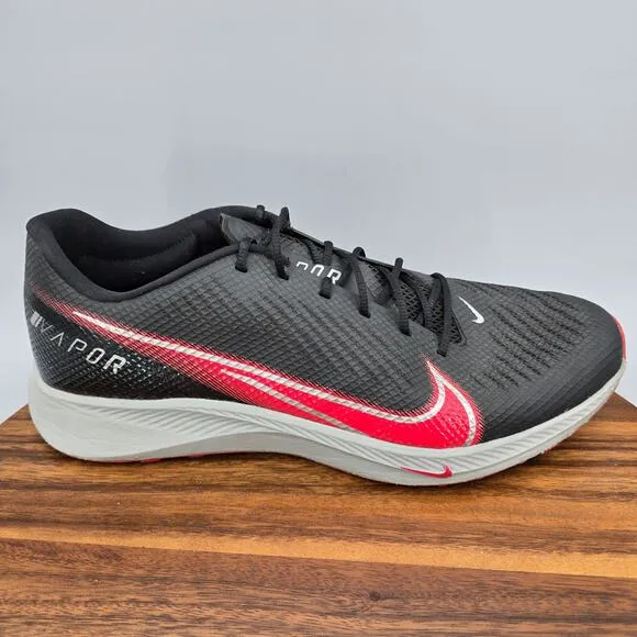 Nike Vapor Edge Turf Shoes Men's 12.5 Black Red Ohio State Athletic Sneakers