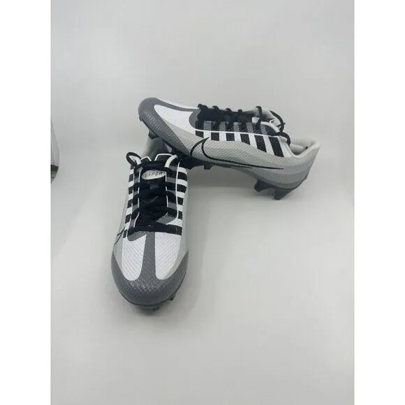 Nike Vapor Edge Speed 360 Football Cleats Black Grey Mens Size 8.5 DQ5110-100