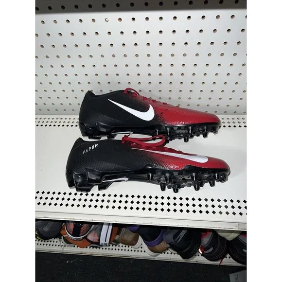 Nike Vapor Untouchable Speed 3 TD Mens Football Cleats Size 15 Red Black