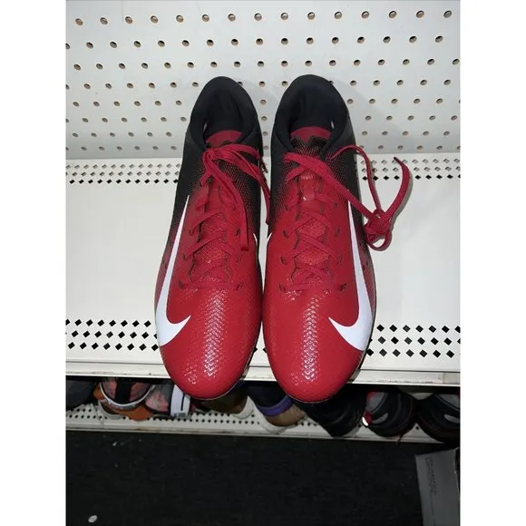 Nike Vapor Untouchable Speed 3 TD Mens Football Cleats Size 15 Red Black