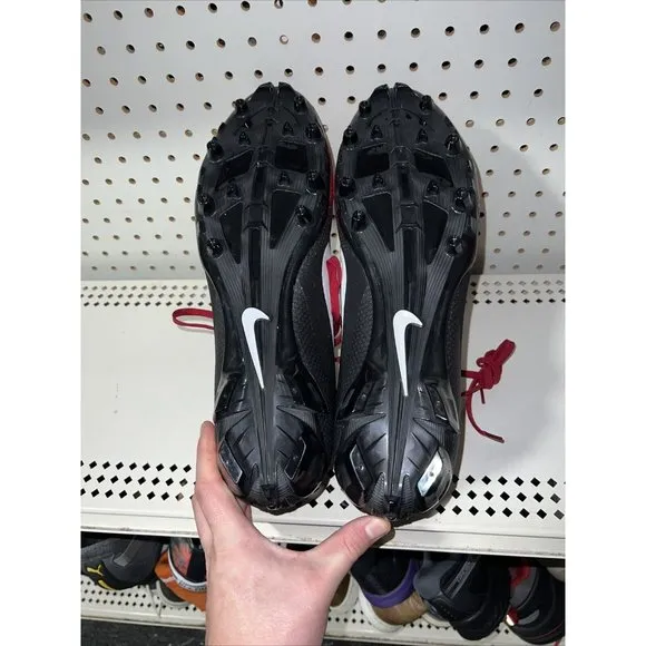 Nike Vapor Untouchable Speed 3 TD Mens Football Cleats Size 15 Red Black