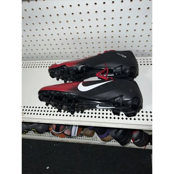 Nike Vapor Untouchable Speed 3 TD Mens Football Cleats Size 15 Red Black