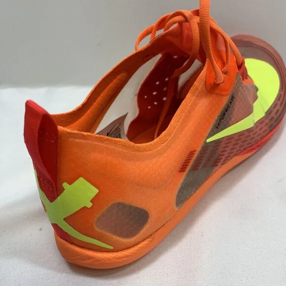 Nike Vaporweave Zoom Victory Track Field Shoes Mens 8.5 Orange Spikes AJ0847-801