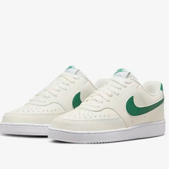 Nike WMNS Court Vision Low NextNatureSail/White/MalachiteShoesFQ8892-133