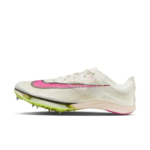 Nike Womens Air Zoom Victory Track Running Cleats CD4385-101 White Pink Size 9