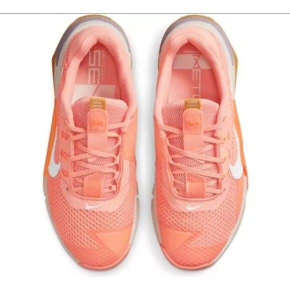 Nike Women’s Metcon 7 Crimson Bliss Training Shoes Size 9.5 Crossfit Gym
