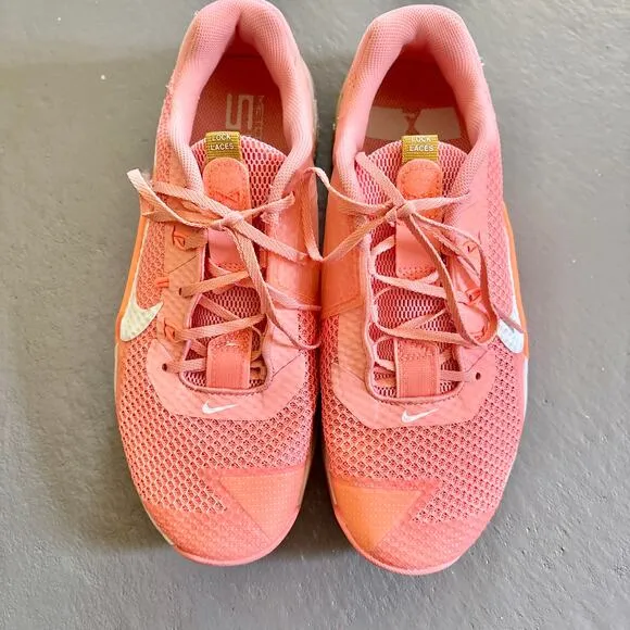 Nike Women’s Metcon 7 Crimson Bliss Training Shoes Size 9.5 Crossfit Gym