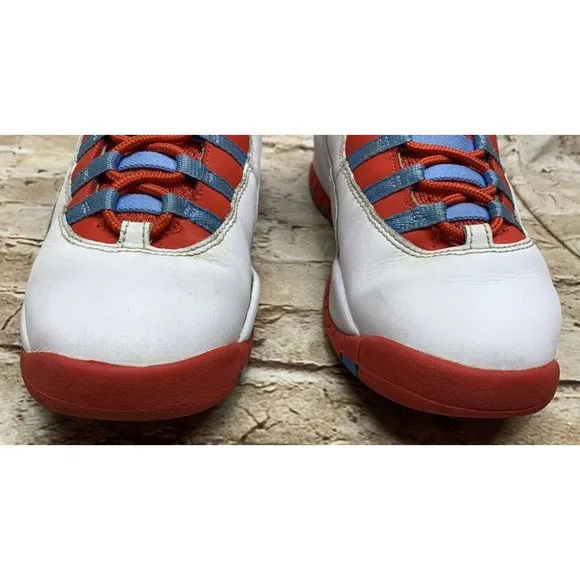Nike Youth Air Jordan 10 Retro Chicago Flag City Pack BG  310806-114 Size 6.5y