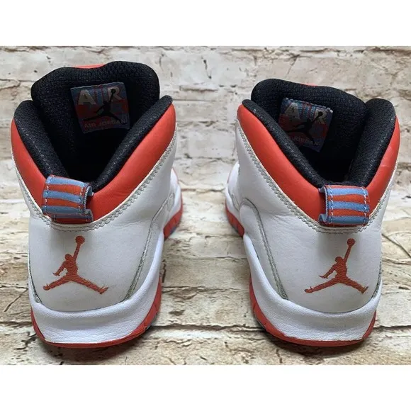 Nike Youth Air Jordan 10 Retro Chicago Flag City Pack BG  310806-114 Size 6.5y