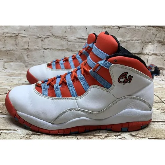 Nike Youth Air Jordan 10 Retro Chicago Flag City Pack BG  310806-114 Size 6.5y