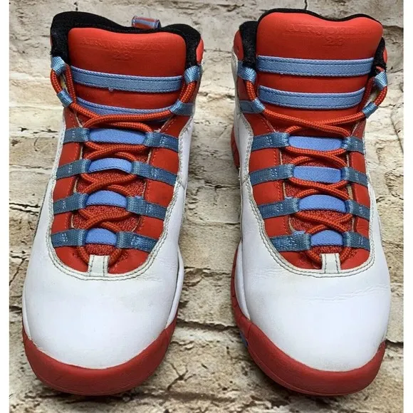 Nike Youth Air Jordan 10 Retro Chicago Flag City Pack BG  310806-114 Size 6.5y
