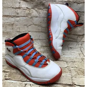Nike Youth Air Jordan 10 Retro Chicago Flag City Pack BG  310806-114 Size 6.5y