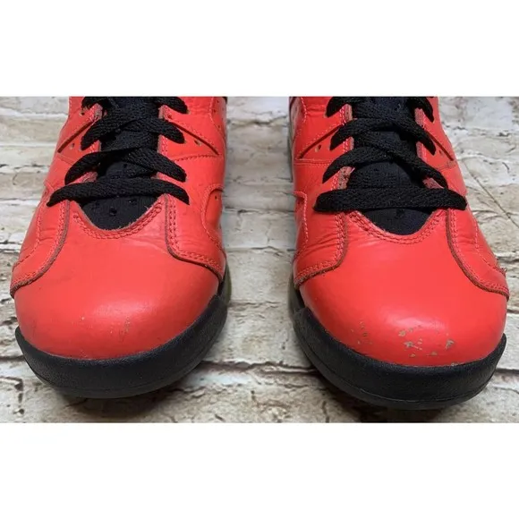 Nike Youth Air Jordan 6 VI Retro BG GS Infrared 23 Toro 384665-623  Size US 6.5Y