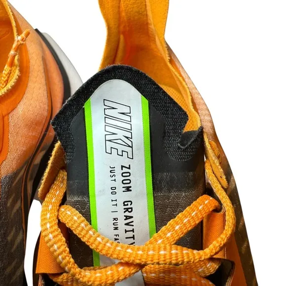 Nike Zoom Gravity Orange Black CT1595-800 Men's 10.5 Running Shoes Fast Zoom