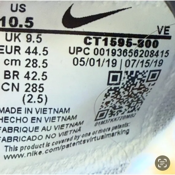Nike Zoom Gravity Orange Black CT1595-800 Men's 10.5 Running Shoes Fast Zoom