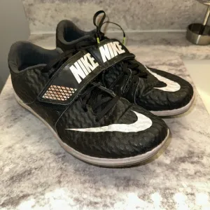 Nike Zoom HJ High Jump Elite Track &amp; Field Shoes Size 10 Black White